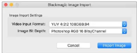 Blackmagic Design DeckLink Quad HDMI 4K - Import an image into Photoshop CC - 1