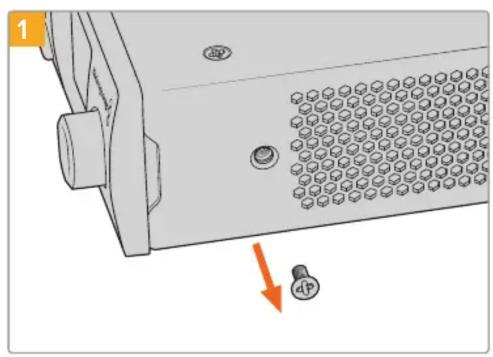 Blackmagic Design DeckLink Quad HDMI 4K - 1/6 Genişliğindeki Kapatma Panelinin Takılması - 1