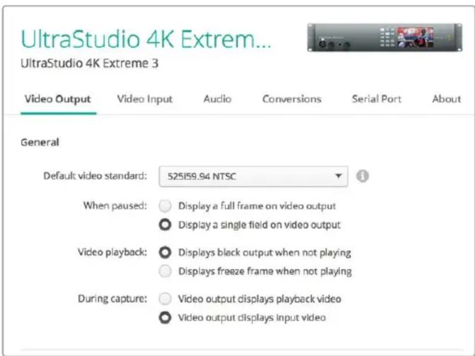 Blackmagic Design DeckLink Quad HDMI 4K - Como executar o Blackmagic Desktop Video Setup: - 2