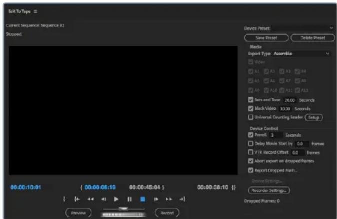 Blackmagic Design DeckLink Quad HDMI 4K - 테이프로 보내기 - 1