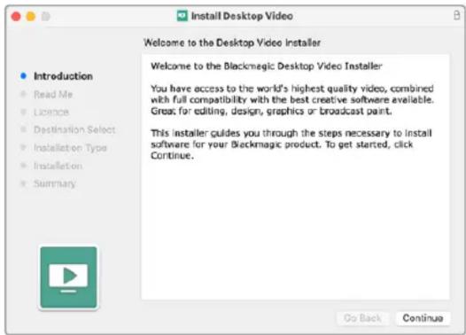 Blackmagic Design DeckLink Quad HDMI 4K - Mac OSにインストール - 1