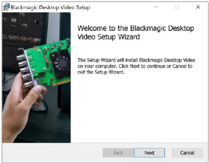 Blackmagic Design DeckLink Quad HDMI 4K - Installation unter Windows - 1