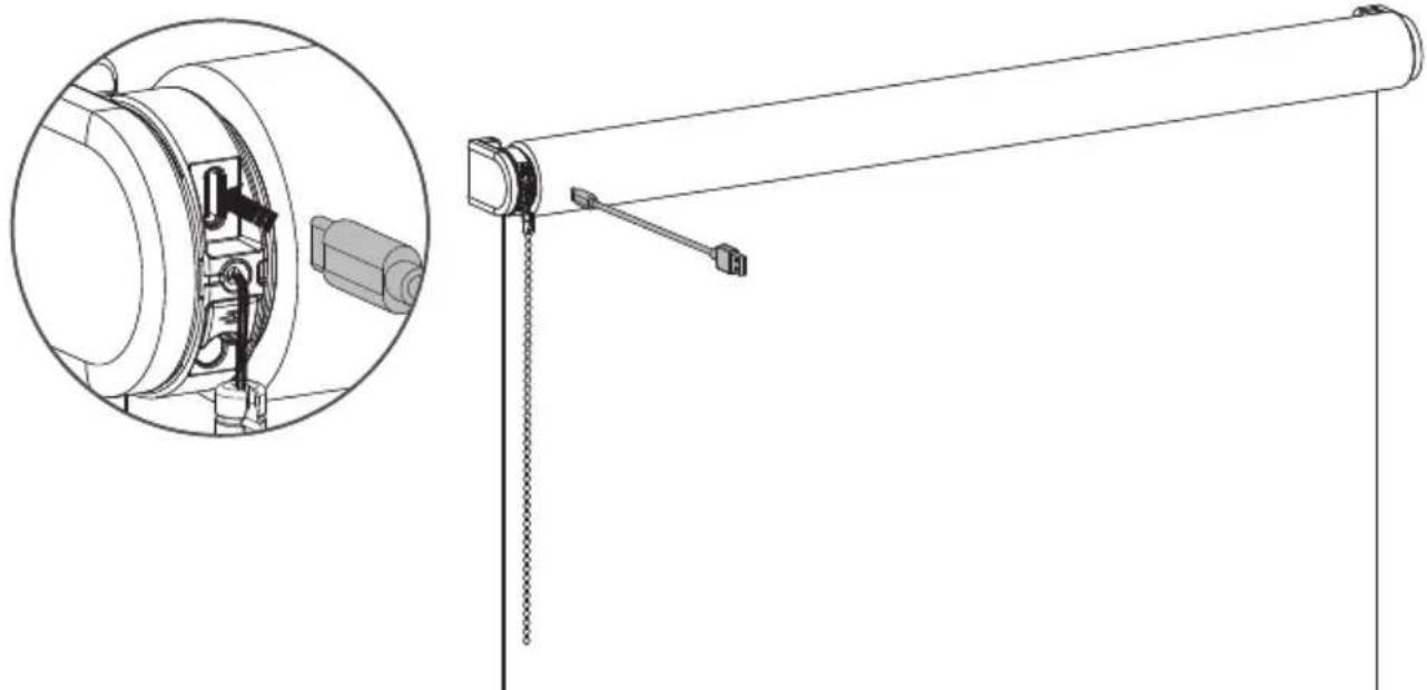 MOTION CMD02P - Activeer het rolgordijn - 1