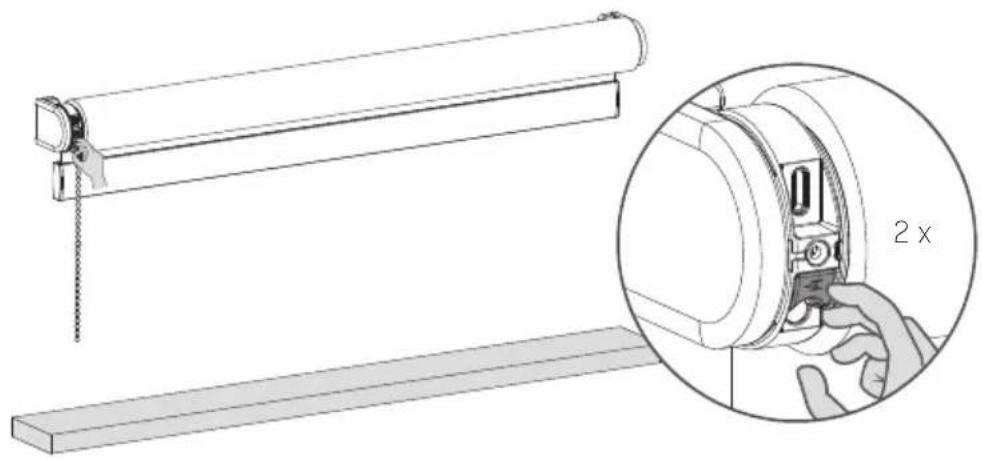 MOTION CMD02P - Draairichting veranderen : - 2