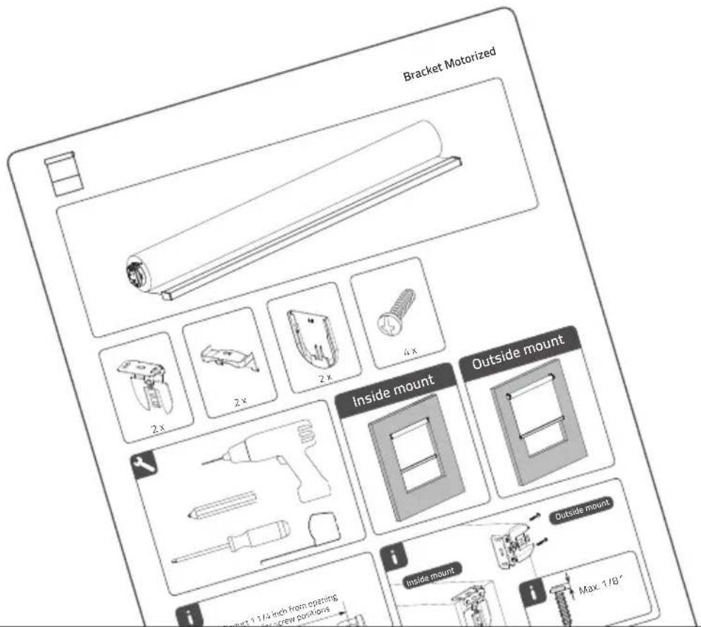 MOTION CMD02P - Rollo installieren - 1