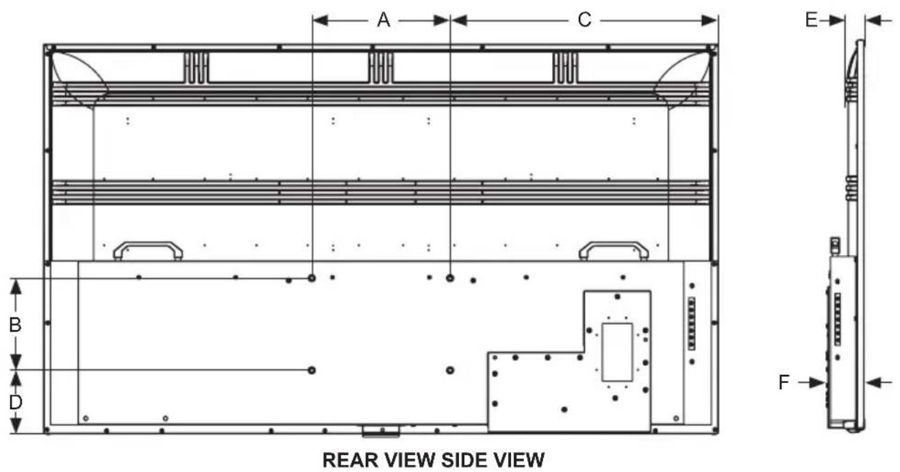 Peerless-AV Neptune Full Sun ODTV6504 - Prepare the Display for Mounting - 1