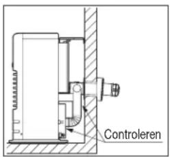 Toyotomi FF55T - Het deel van de rookgasleiding controleren (EENS PER MAAND) - 1