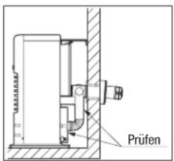 Toyotomi FF55T - Abgasrohrbereich prüfen (EINMAL PRO MONAT) - 1