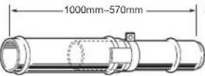 Toyotomi FF55T - EXTENSION KIT - 1