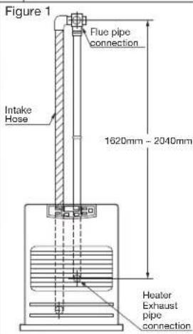 Toyotomi FF55T - Extension Pipe Kit (L) PART #17206013 - 9
