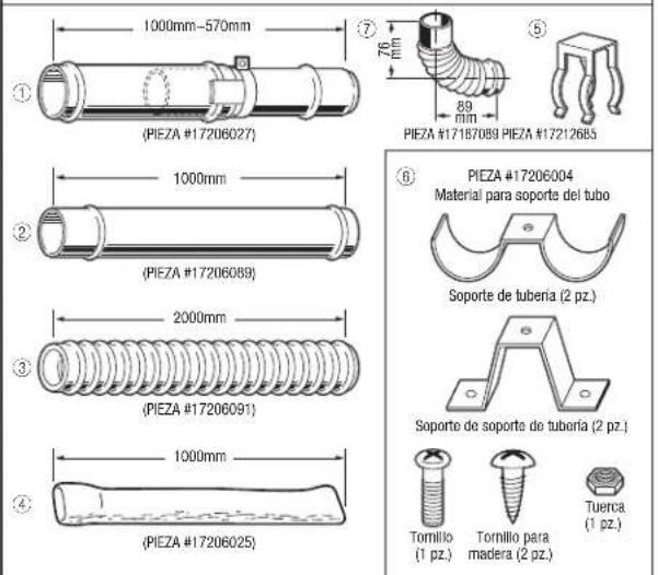 Toyotomi FF55T - KIT DE EXTENSIÓN - 1