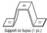 Toyotomi FF55T - kit d'extension du tuyau de rallonge (L) PIÈCE N° 17206013 - 6
