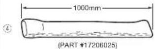 Toyotomi FF55T - Extension Pipe Kit (L) PART #17206013 - 7