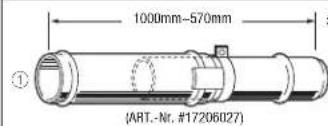 Toyotomi FF55T - ERWEITERUNGSSATZ - 1