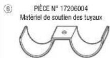 Toyotomi FF55T - kit d'extension du tuyau de rallonge (L) PIÈCE N° 17206013 - 4