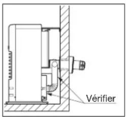 Toyotomi FF55T - Vérifier la zone du tuyau de cheminée (UNE FOIS PAR MOIS) - 1