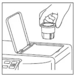 Toyotomi FF55T - Nettoyez le filtre du réservoir (FF-55T) - 1