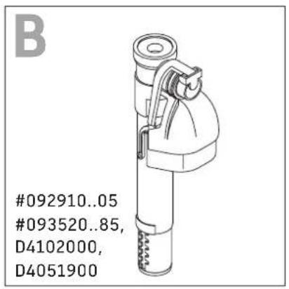 B #092910..05 #093520..85, D4102000, D4051900