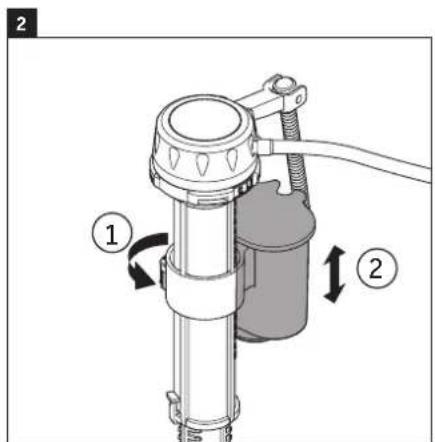 Diagram of a mechanical device with labeled parts and directional arrows indicating rotation or movement.