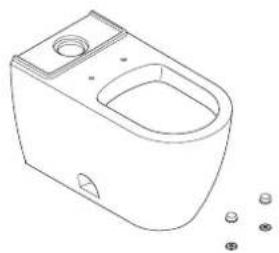 Duravit DNeo D4030500 - 094420..U2, #094421..U3/U4 - 3