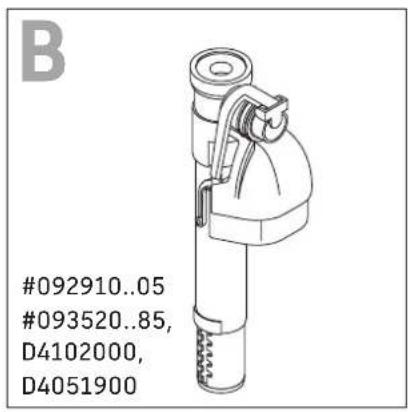 B #092910..05 #093520..85, D4102000, D4051900