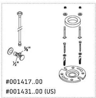 Duravit ME by Starck D4200500 - 配件（不包含） - 1