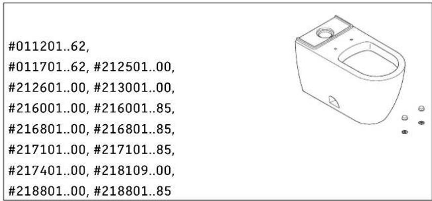 Duravit ME by Starck D4200500 - Delivery contents - 1