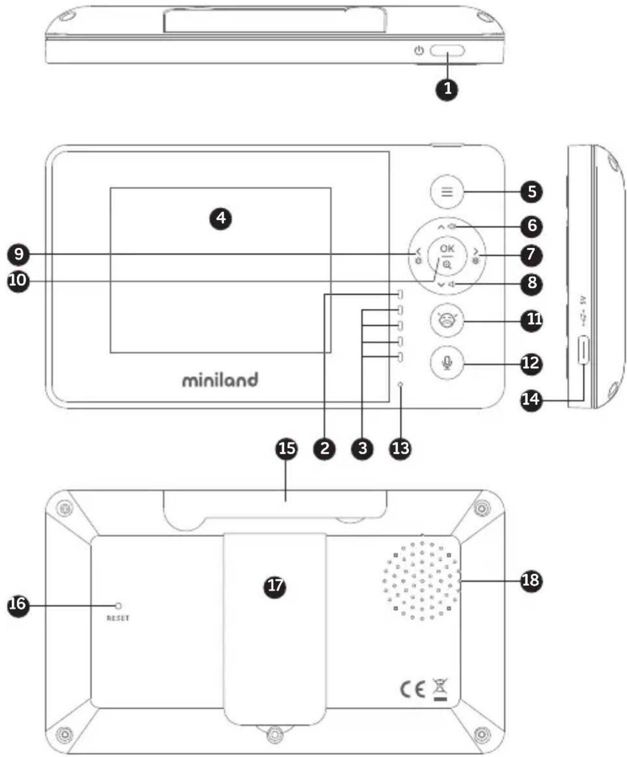 Miniland Digimonitor Easy 89506 - 2