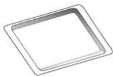WHIRLPOOL MBP A540 X - PLAQUE DE CUISSON RECTANGULAIRE - 1