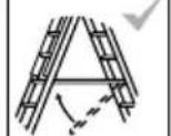 Krause Monto - Using the ladder as a stepladder - 2