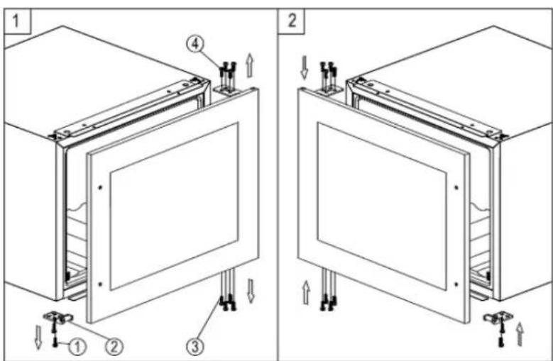 AVINTAGE AVI60F2FV - Réversibilité de la porte - 1
