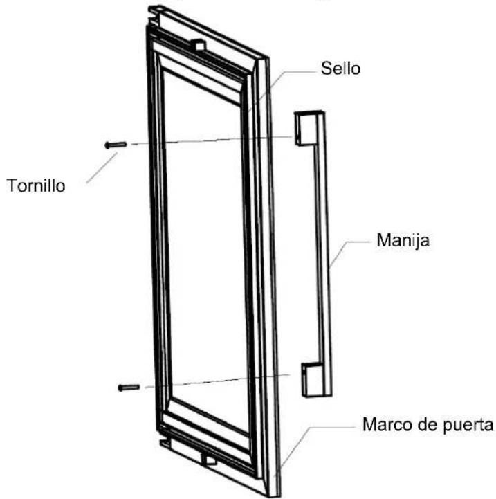 AVINTAGE AVI60F2FV - Instalacion del tirador - 1