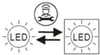AVINTAGE AVU53PREMIUM - Remplacement de la lampe d'éclairage - 1