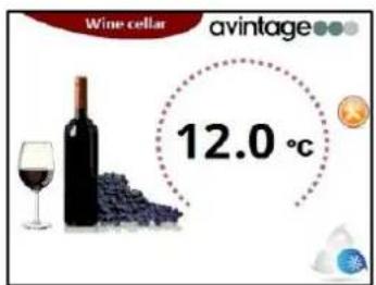 AVINTAGE DIVA305 - Temperature selection - 1