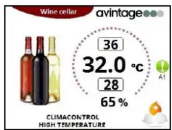 AVINTAGE DIVA305 - Waarschuwing hoge temperatuur: - 2