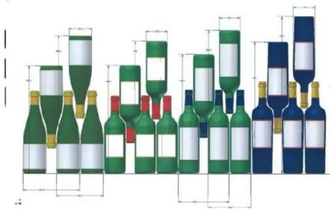 AVINTAGE DIVA305 - Types of bottles - 1