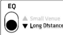 HK AUDIO Elements Gala Sub 15 - Small Venue/ Long Distance Selector - 2