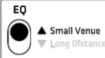 HK AUDIO Elements Gala Sub 15 - Small Venue/ Long Distance Selector - 1