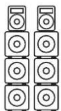 HK AUDIO Linear 5 MK II 115 Sub A - Montage en empilage - 1