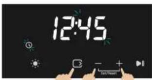 ILVE OV30PMT3 - Régler l'horloge - 2