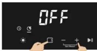 ILVE OV30PMT3 - Configuration Minuteur de courtoisie - 1