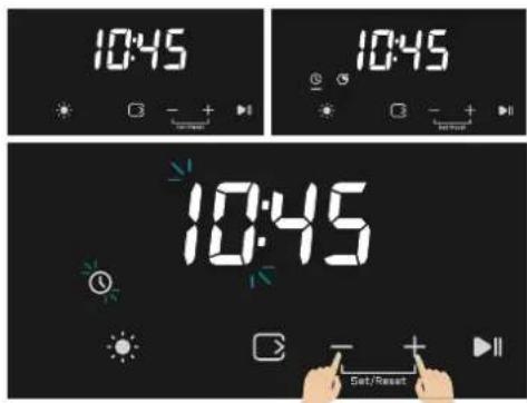 ILVE OV30PMT3 - Réglage Horloge - 1