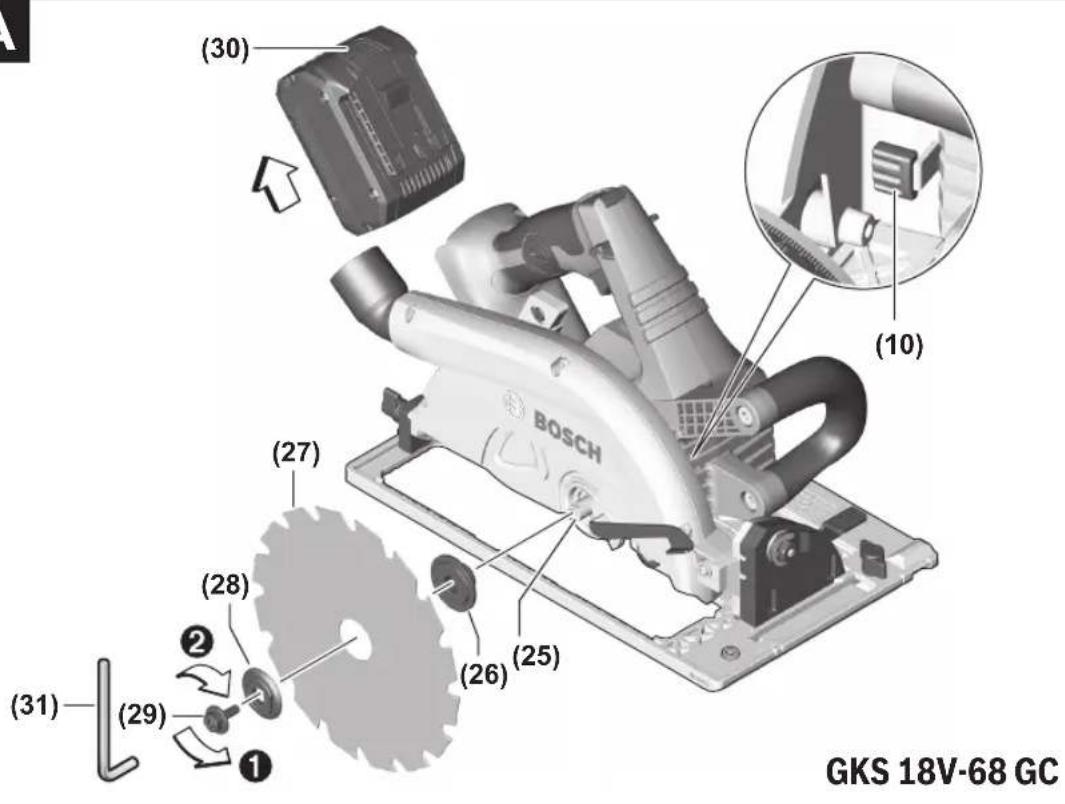 BOSCH GKS 18V68 Professional - 2