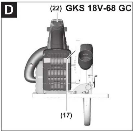 BOSCH GKS 18V68 Professional - 5