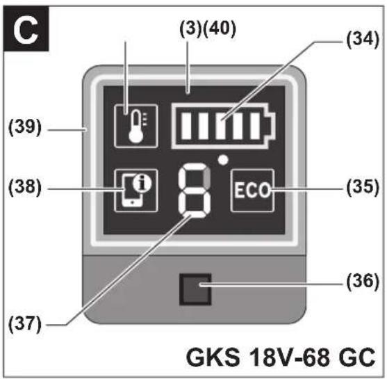 BOSCH GKS 18V68 Professional - 4
