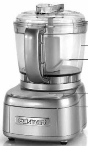 CUISINART Mini Prep Pro ECH4E - 1