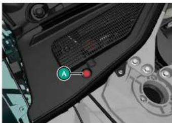 Aston Martin DBX707 (2025) - Niveau du liquide de refroidissement du moteur - 1