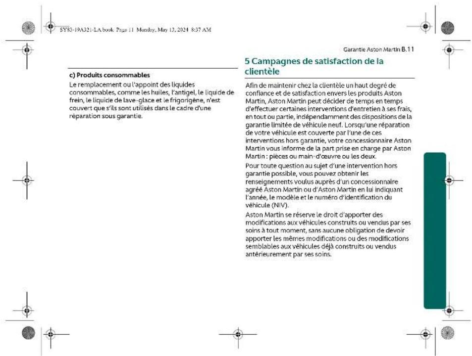 Aston Martin DBX707 (2025) - b) Autres éléments - 1