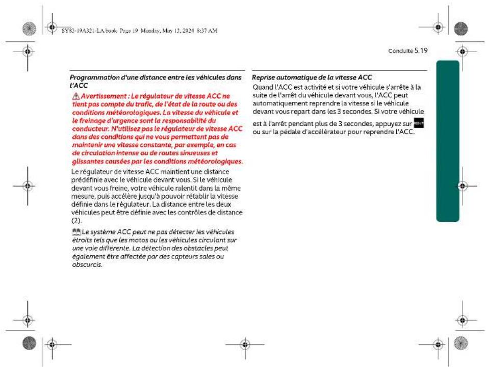 Aston Martin DBX707 (2025) - ACC avec adaptation du limiteur de vitesse - 7