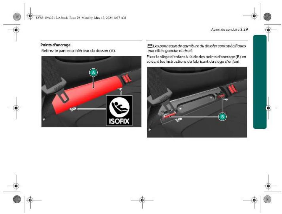 Aston Martin DBX707 (2025) - Installation du siège d'enfant - 1